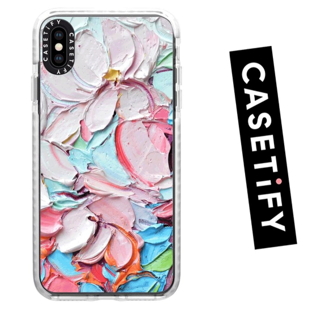 Casetify Impact Case iPhone XS Max Cherry Blossom Petals